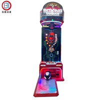 Machine d'arcade de boxe de rue interactive à monnayeur, jeu de sport ultime de boxe et de kick-boxing, en métal, garantie 1 an