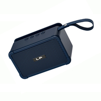 Enceinte portable sans fil de style classique LP-V93, mini enceinte Bluetooth avec radio FM, lecteur de carte TF/USB, caisson de basses actif, enceinte portable Bluetooth
