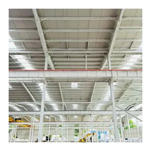 6000 Sqm Pvc Proces Staalconstructie Werkplaats Stalen Frame Gebouw Fabrikant Fabriek Fabriek