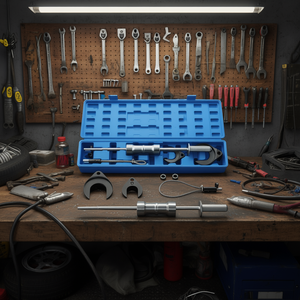 Kit d'outils extracteur de roue à glissière pour joint homocinétique interne, pour démontage d'arbre de transmission de roue, qualité industrielle - Product Image 2