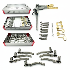 Ventas calientes Caspar Micro Lumbar Discectomía Retractor Set Manual de acero inoxidable Cirugía espinal Retractor recubierto de plasma CE ISO - Product Image 1