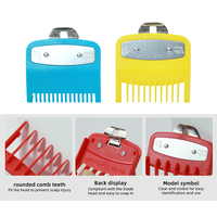 Outils de coiffure professionnels pour barbier : Guides de coupe pour tondeuse électrique, peignes limiteurs pour tondeuse à cheveux