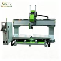 Fresadora CNC de 5 Ejes GR-3010 con Cambio Automático de Herramientas (ATC) para Espuma, Madera, EPS, Poliestireno, Máquina de Tallado 3D con Control Syntec/DSP