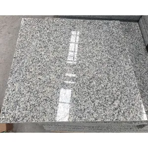 Telha de granito branco de g602 branco sardo, rosa de granito betênio, azulejos de granito para piso/cladura de parede e pedras de pedras para áreas externas