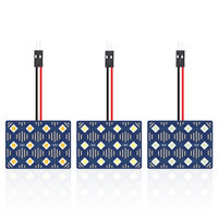 Ampoule LED T10 Festoon 12/24/48 SMD 3030 pour éclairage de tableau de bord automobile, blanc chaud/blanc froid/bleu glacé, BA9S 24V W5W C5W, pour lecture, dôme et camion