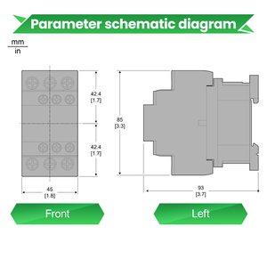 Contactor Trifásico de CA de 230 V TeSys D de Automatización Industrial Original Nuevo de la Marca Schneider LC1D32P7 - Product Image 6