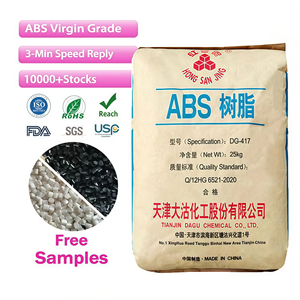 Tianjin Dagu Chemical <b>ABS</b> Resin DG-417 Granules Injection Molding Grade High Impact Resistance Made in China - Product Image 1
