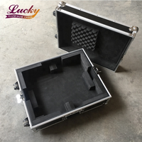 Valise de vol en aluminium 12u, avec amplificateur
