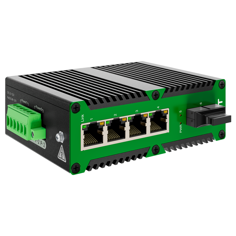 <strong>2026</strong> New Model Ethernet Industrial <strong>Switch</strong> 4 Ports PoE <strong>1ST</strong> Unmanaged Full-Duplex & Half-Duplex 10 100 1000Mbps