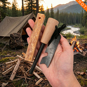 مجموعة أدوات إشعال النار الكاملة من باييوهنغ للتنزه والتخييم في حالات الطوارئ مع خشب الفاتوود للبقاء على قيد الحياة في الهواء الطلق - Product Image 1