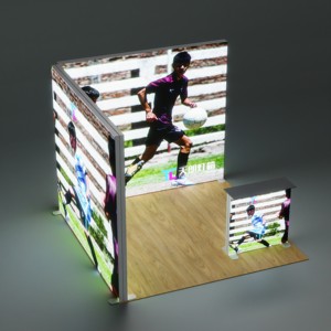 Boîte à lumière personnalisée SEG LED 120x80cm en forme d'arc CE 10 jours OEM Boîte à lumière modulaire double face Mall Corridor 360 Reconfig - Product Image 3