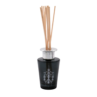 Diffuseur en verre de 2500 ml avec bouchon à vis, design infuseur en bois, style buse, 120 ml, 2,95 rectangle, 1000 ml, modes, pièces, cube, irisé