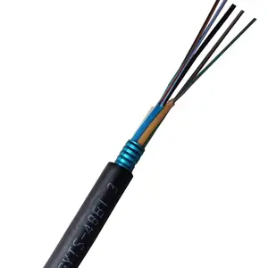 Câble de fibre optique 96f, fil en acier, taille unique, renforcement centrale, prix au mètre