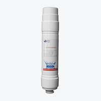Filter Alkaline sisipan cepat tipe U 11 inci, dengan karbon aktif berasa yang baik untuk pemurni air Osmosis rumah