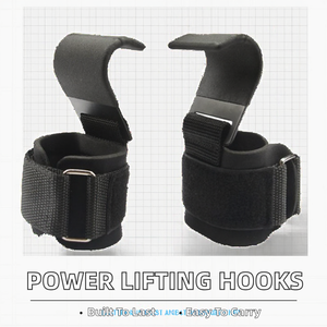 Heavy Duty <b>Weight</b> Lifting <b>Wrist</b> Straps Palm Guard Neoprene 10mm Thickness Professional Protection for Power Lifting Gym Training - Product Image 2