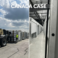 Unités de stockage portables en acier modulaire, livrées en kit, avec porte enroulable intérieure, 5x5, 5x10, 10x10, 10x20, livraison rapide