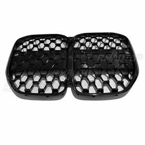 Parrilla Delantera Negra Brillante para BMW Serie 4 G22 430I 2021 2022 2023, Rejilla de Repuesto ABS para Parachoques, Estilo Automotriz - Product Image 2