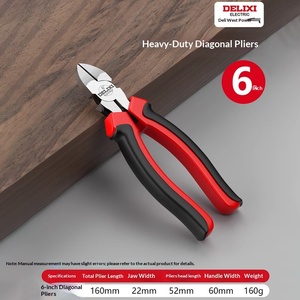 Pinze Multifunzione in Acciaio al Cromo-Vanadio, Tronchesi Diagonali, Pinze a Becco Lungo per Crimpatura, Attrezzi Industriali OEM - Product Image 3