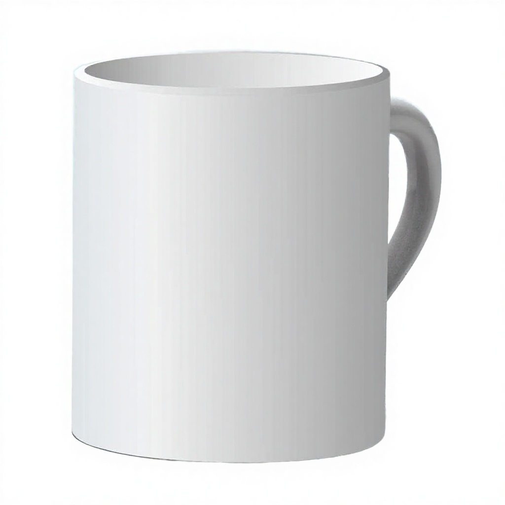 36pcs White ceramic mug