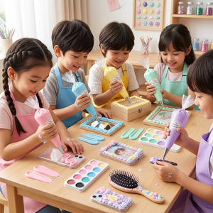 กาวตกแต่งแบบ OEM ปลอดสารพิษ 60 กรัม กาววิปครีมจำลอง สำหรับเคสมือถือ DIY งานฝีมือทำเอง กิ๊บติดผม กระจก ของเล่นเด็ก - Product Image 5