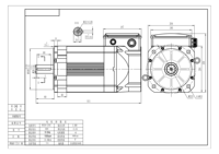 Moteur Servomoteur AC Triphasé 8000 tr/min 2,2 kW 3,7 kW 5,5 kW 7,5 kW à Rendement IE3 Industriel avec Kit Contrôleur et Driver CNC
