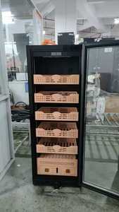Humidor à cigares électrique Nuelead NE-193 à contrôle précis, fonctionnement silencieux, en acier inoxydable, avec porte vitrée anti-buée pour usage domestique - Product Image 4