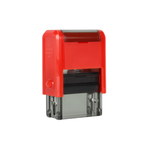Self-inking Stamp Warranty Office - Red Ink Rubber Stamp For