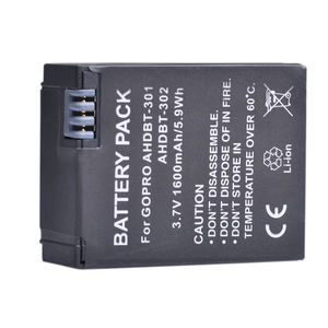 AHDBT-302 AHDBT-301 AHDBT-201 <span class=keywords><strong>batterie</strong></span> 1600mAh pour <span class=keywords><strong>GoPro</strong></span> Hero 3, caméra d'action <span class=keywords><strong>Hero3</strong></span> - Product Image 4