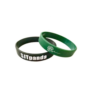 Suministro directo de fábrica precio barato pulsera de goma personalizada - Product Image 4