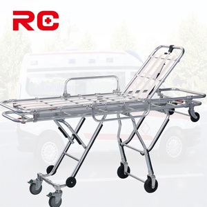 Camilla de ambulancia de rescate usada médica ajustable con cabeza de emergencia de alta calidad a la venta - Product Image 3