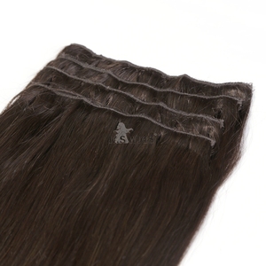 Extensions de cheveux naturels chinois Remy 100 % en gros, alignées sur les cuticules, double épaisseur, douces, sans perte, couleur claire, lisses et naturelles. - Product Image 3