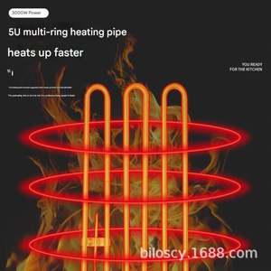 เตาไฟฟ้าอุตสาหกรรมขนาด 44 ลิตร สำหรับทำโอเด้ง ราเมน พาสต้า พร้อมเตาอินดักชั่นสำหรับต้มเส้นและผัก - Product Image 5