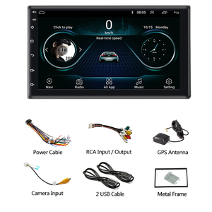 Pantalla IPS de 10.1 pulgadas para coche, estéreo 2 din con navi/fonelink/mapas/música/galería/<span class=keywords><strong>Chrome</strong></span>/BT/Aux/calculadora/ - Product Image 5