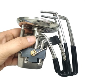 Estufa <span class=keywords><strong>de</strong></span> <span class=keywords><strong>Gas</strong></span> Butano Portátil <span class=keywords><strong>de</strong></span> Acero Inoxidable con Encendido Piezoeléctrico Central y Manual - Product Image 3
