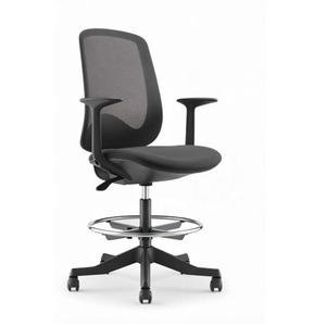 <span class=keywords><strong>Tabouret</strong></span> <span class=keywords><strong>de</strong></span> bar exécutif en maille, pivotant, réglable en hauteur, en plastique, au design <span class=keywords><strong>ergonomique</strong></span> moderne - Product Image 1