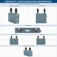 Batterie de condensateurs en polypropylène métallisé haute tension JK BFM 2022 des fabricants chinois, tension nominale 30KV, certifiée CE CQC ISO9001