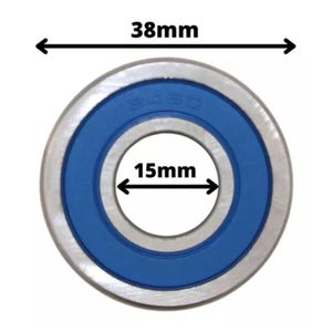 949100-3190-LLU/2AS U1 глубокий шаровой подшипник для генератора переменного тока 15*43*13 мм - Product Image 4