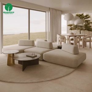 Moontree moderno minimalista Tofu densità di altezza Foma Canap comprimere eco-friendly convertibile appartamento Hotel soggiorno - Product Image 2