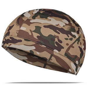 Camouflage Melon Hat One Size Breathable Sweat Absorbing Lightweight Outdoor Sports Sun Protection Headscarf - Product Image 2