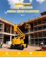 Plateformes de travail aériennes télescopiques pour la construction d'usines et l'entretien des sites ; Véhicules de travail aériens télescopiques autopropulsés.