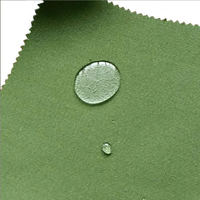 Tissus de bâche en toile enduite de silicone résistant à la pluie 100% Polyester 430g