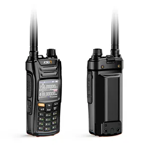 KSUT UV85D 10W alta potencia 144-520MHz banda completa VHF UHF FM Radio receptor Talkie Walkie con GPS