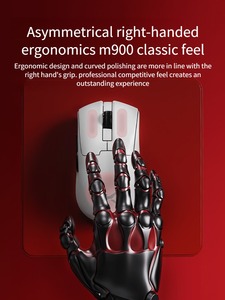 Chuột DELUX M900mini siêu nhẹ 45G, cảm biến PAW3950, 30000DPI, 8000Hz, chế độ kép không dây 2.4Ghz/có dây, dành cho game thủ/văn phòng - Product Image 3