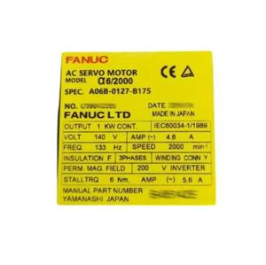 A06B-0127-B175 ชุดควบคุม Robodrill สำหรับบริการซ่อมนอกสถานที่ของ Fanuc มอเตอร์สำหรับ Fanuc PLC สำหรับหุ่นยนต์ Fanuc ราคา - Product Image 3