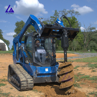Foreuse hydraulique pour excavatrice, haute efficacité, vitesse de forage rapide, améliore le déroulement des travaux