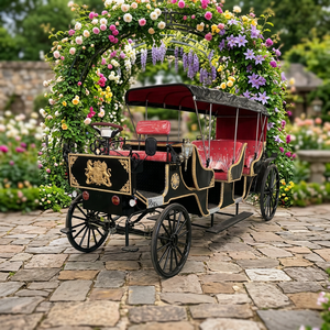 Nouvelle Voiture Électrique de Mariage pour Visites Touristiques, Nouvelle Calèche Royale en Acier, Véhicule de Luxe Électrique pour Visites Touristiques - Product Image 1