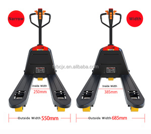 Transpalette électrique compact léger de 1,5 tonne, mini transpalette de 1500 kg, transpalette à batterie lithium 48V - Product Image 5