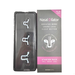 2025 Dilatateurs nasaux en silicone pour arrêter de dormir Traitements anti-ronflement Aides respiratoires pour un meilleur sommeil Dispositifs de circulation d'air améliorés - Product Image 1
