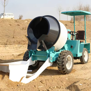 Autobetoniera Mobile Cinese con Pompa, Mini Betoniera Autocaricante per Cemento - Product Image 6