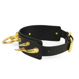 Correa para cachorro Bdsm de cuero suave, Material de dos colores disponibles, Collar sumiso adecuado para juguetes fetiche para adultos - Product Image 4